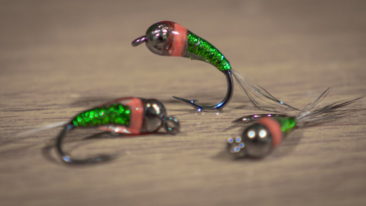 How to tie a Perdigon Fly | Peacock Variant